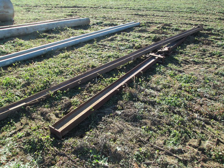 #35375-•-lot-of-(2)-21'-i-beams-image-2