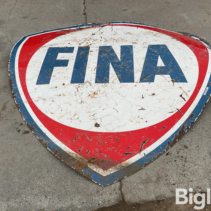 Fina Porcelain Sign