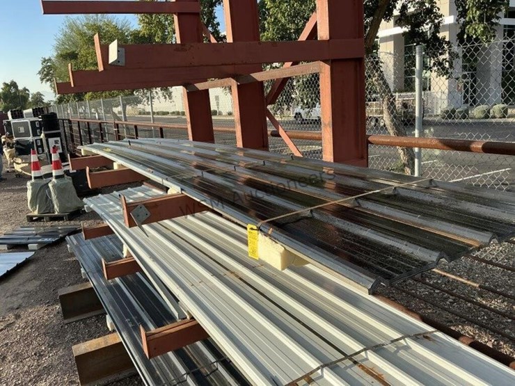 (20)-3ft-x-20ft-black-metal-roof-panels,-image-1