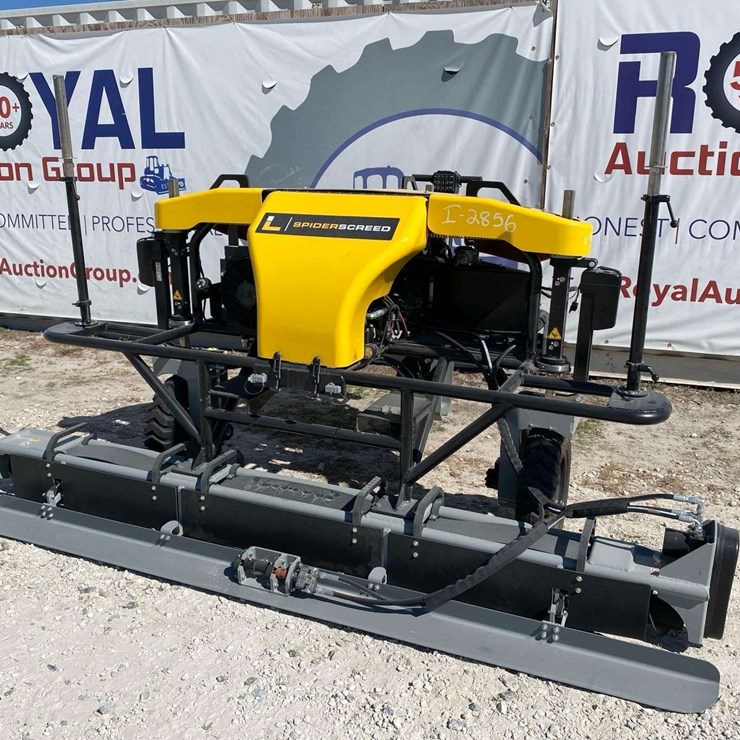 2025 Ligchine Spiderscreed Concrete Screed