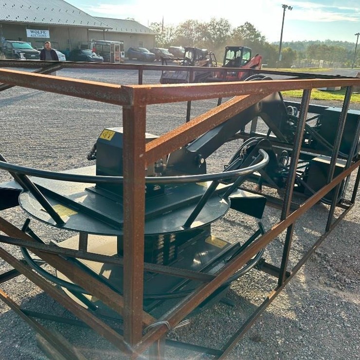 UNUSED Hydraulic Skid Steer Mower Attachment