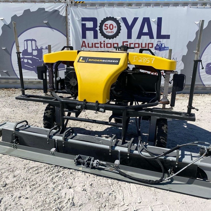 2022 Ligchine Spiderscreed Concrete Screed