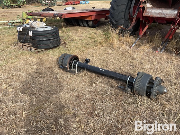 dexter-15,000-lb.-trailer-axle-w/-electric-brakes-image-1