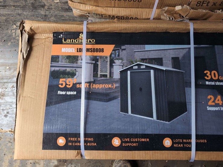 (1)-landhero-8'-x-8'-galvanized-apex-roof-metal-shed---ldh-ms0808-image-2
