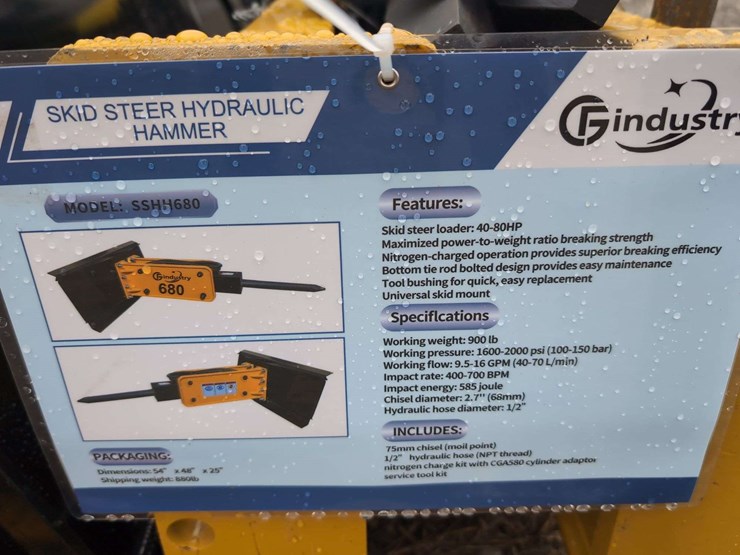 (1)-cfg-industry-sshh680---skid-steer-hydraulic-hammer-image-3
