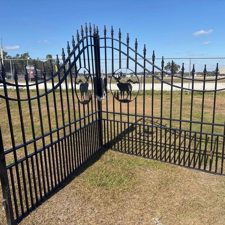 2025 14ft. Bi-Parting Driveway Gate
