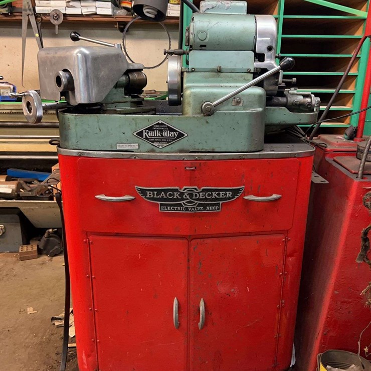 Kwik-Way Valve Grinder With Cart