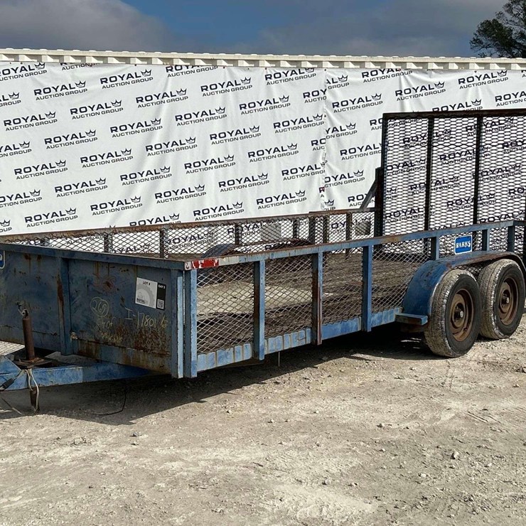 18ft T/A Flatbed Trailer