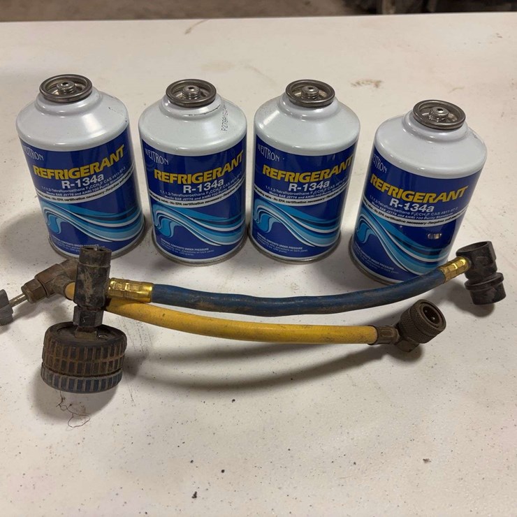 4 Cans R134a AC Coolant