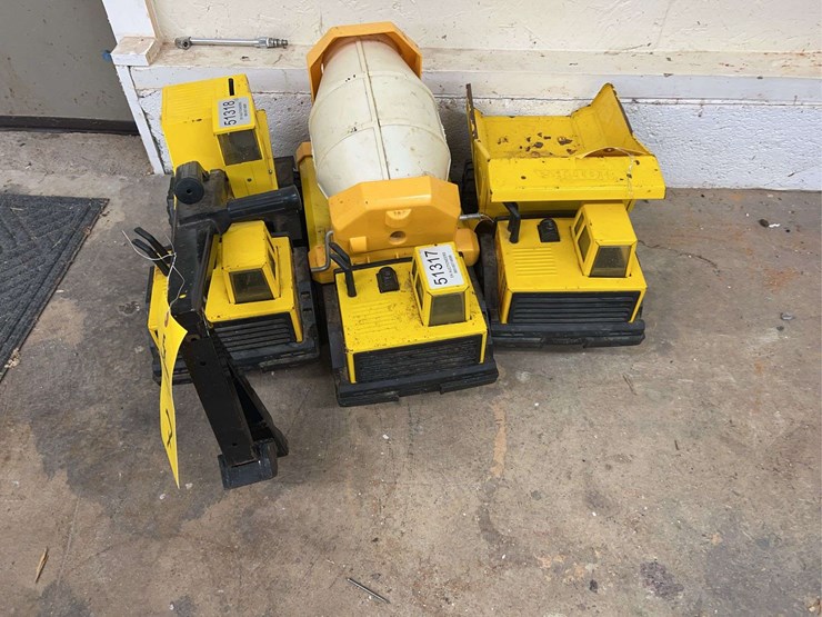 metal-tonka-dump-truck,-metal-tonka-cement-truck,-metal-tonka-excavator-image-2
