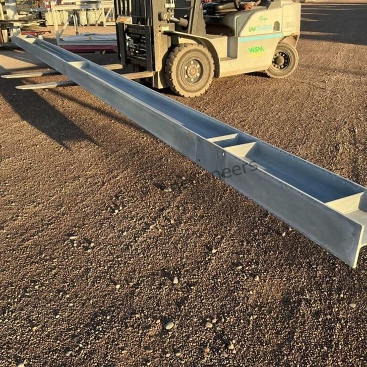 12IN X 31FT 6IN GALVANIZED I BEAM