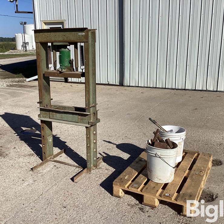 H-Frame Floor Shop Press