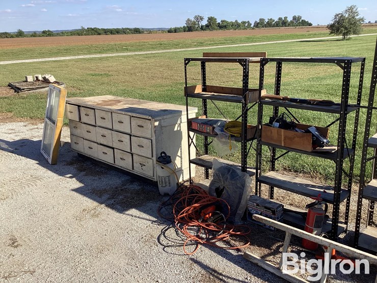 garage-cabinets,-tools,-shelving,-refrigerator,-fan,-miscellaneous-items-image-19
