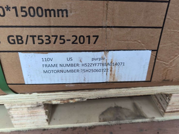 (1)-irgc40-mini-golf-cart---110v-unassembled---purple-image-3