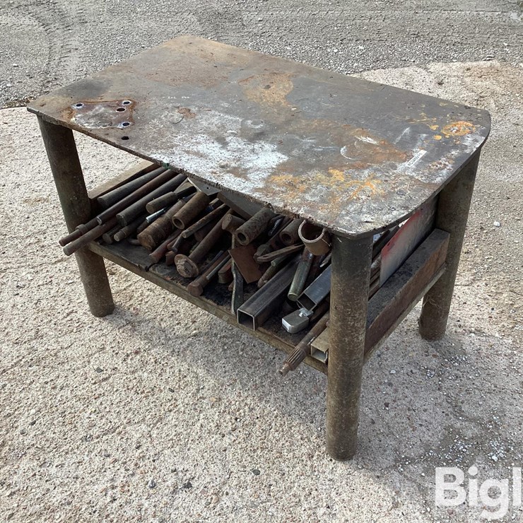 Welding Bench w/ Extra Scrap Iron