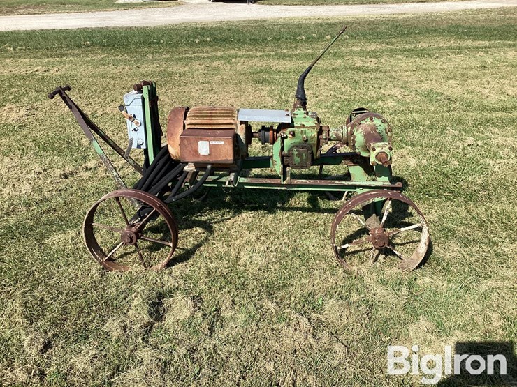 baldor-electric-motor-on-cart-w/-drive-system-image-8