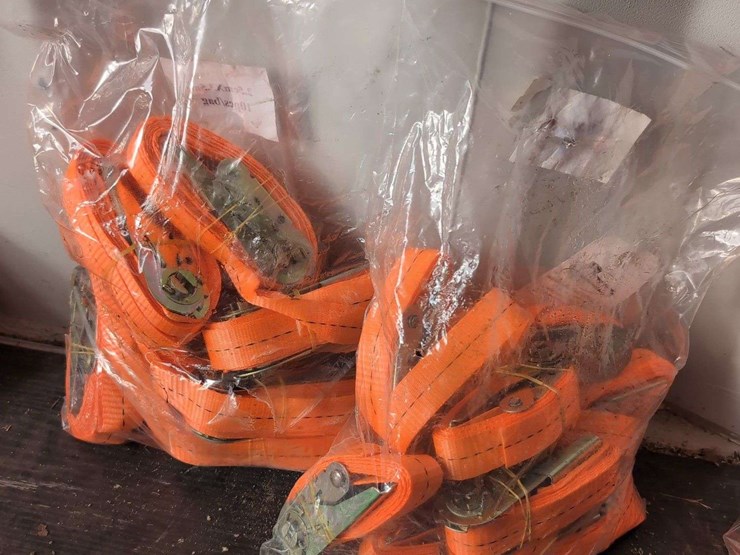 (20)-1-in-x-11.5-ft---hi-visibility-ratchet-straps-image-1