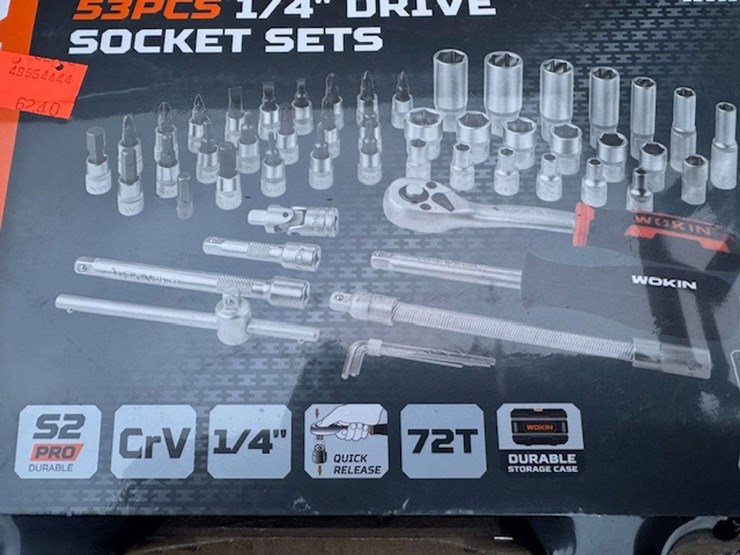 unused-wokin-53pc-1/4"-drive-socket-set-image-2