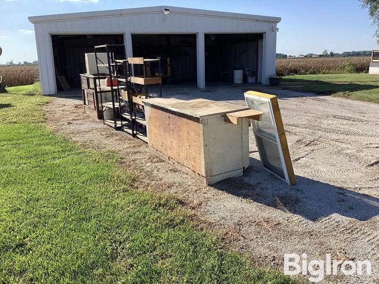 garage-cabinets,-tools,-shelving,-refrigerator,-fan,-miscellaneous-items-image-5