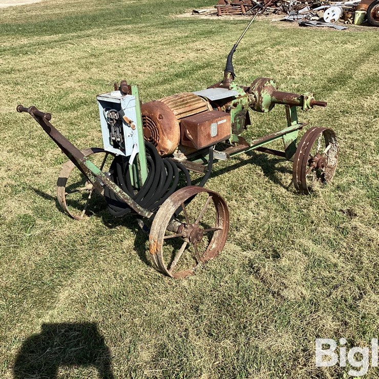 Baldor Electric Motor On Cart w/ Drive System