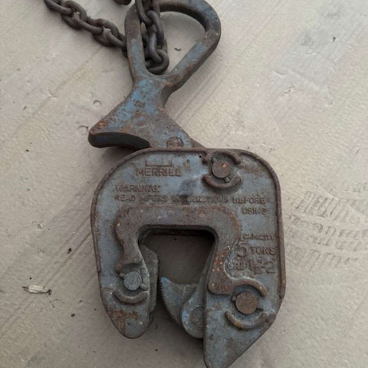 MERRILL 5 TON STEEL PLATE GRAB