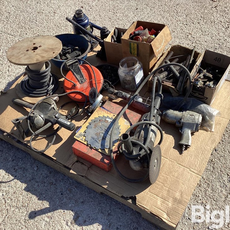 Bottle Jacks, Grinder, Key Stock, Drill