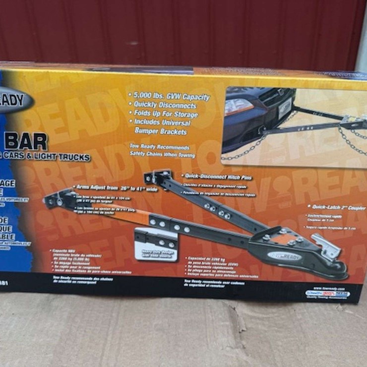 TOW READY ADJUSTABLE TOW BAR