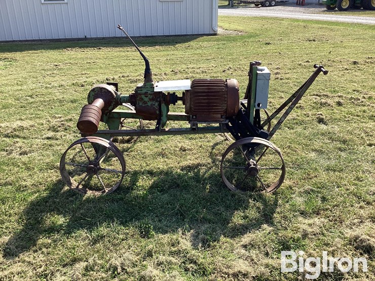 baldor-electric-motor-on-cart-w/-drive-system-image-4