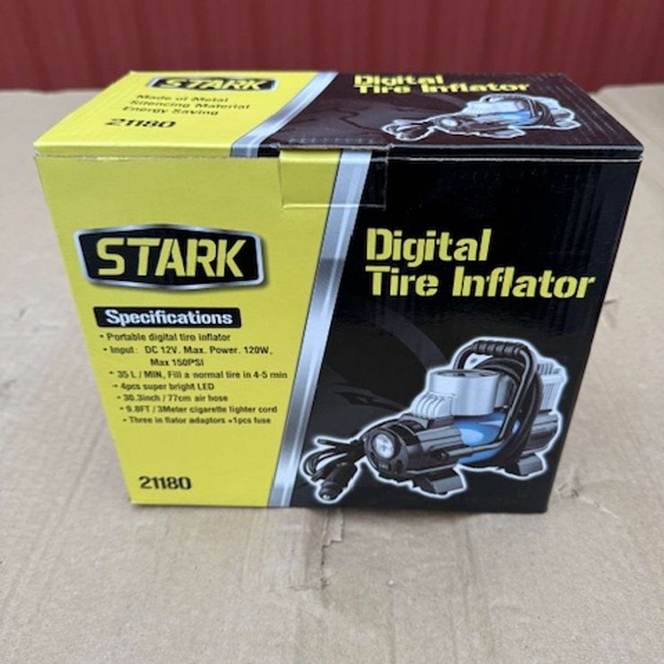 QTY (2) DIGITAL TIRE INFLATER