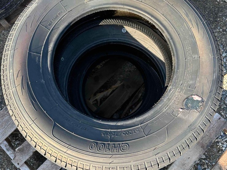 (4)-unused-st205/75r15-trailer-tires-image-2