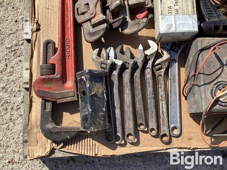 crescent-wrenches,-pipe-wrenches,-brass-bushings,-etc-image-14