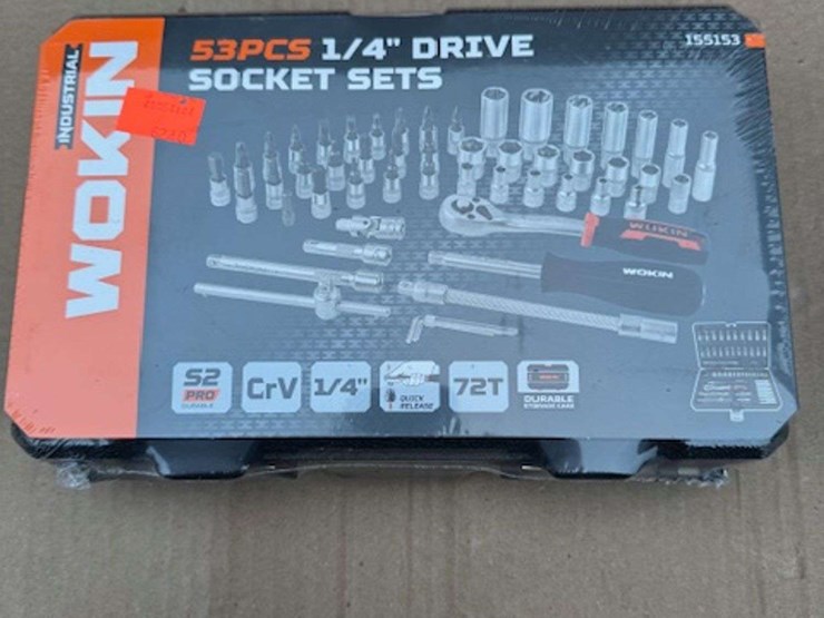 unused-wokin-53pc-1/4"-drive-socket-set-image-1