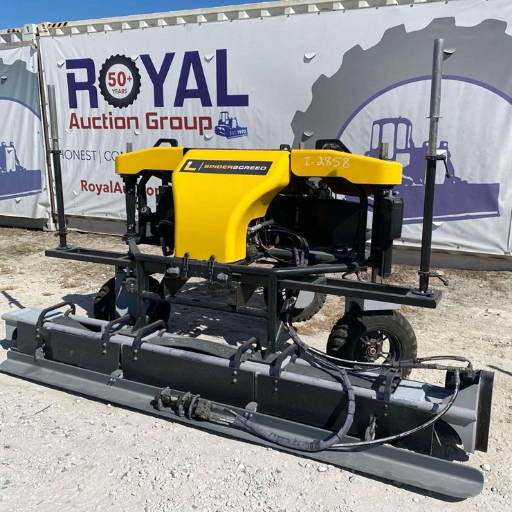 2019 Ligchine Spiderscreed Concrete Screed