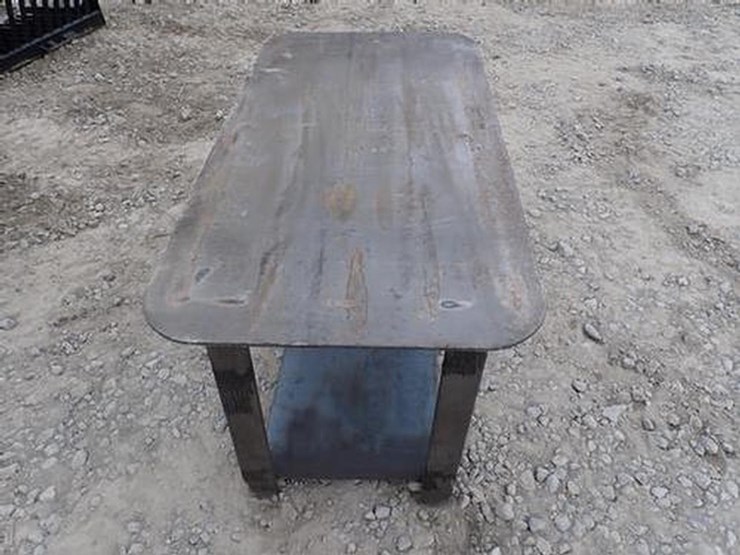 kit-container-30"-x-57"-welding-shop-table-with-shelf-image-2