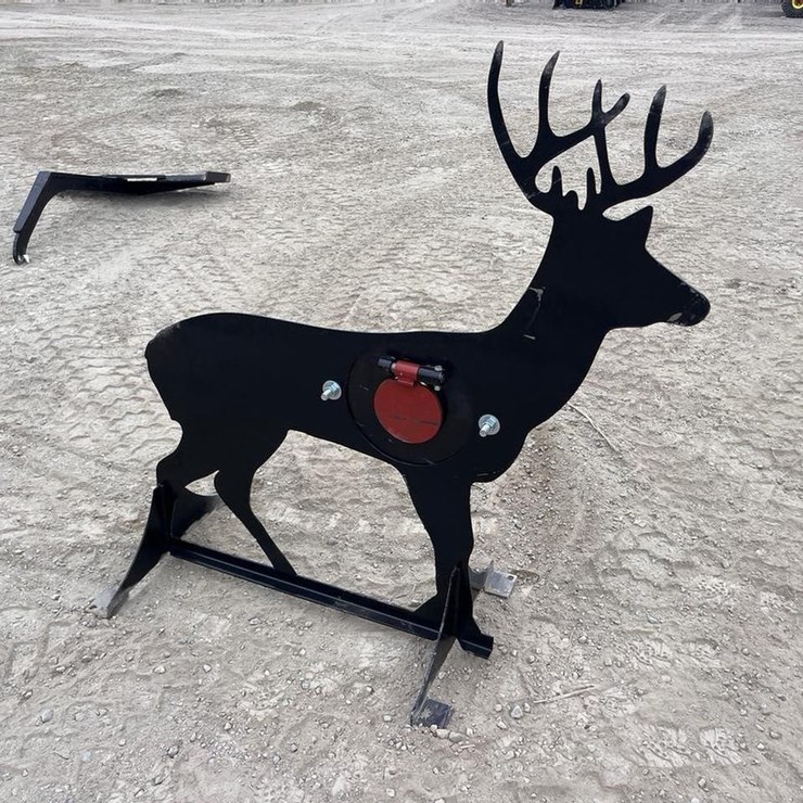 Kit Container 3/8" AR500 Steel Deer Shooting Target