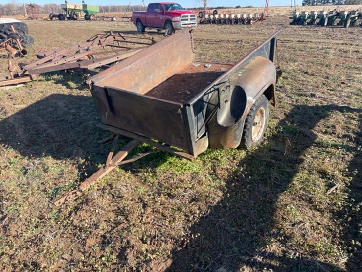 #35334-•-homemade-6'-s/a-steel-utility-trailer-image-1