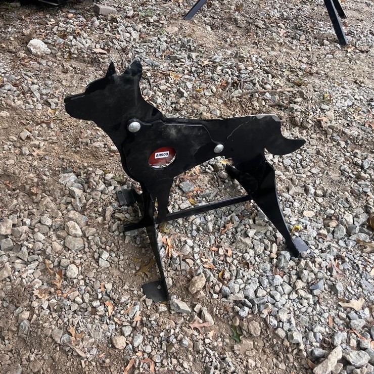 Kit Container 3/8" AR500 Steel Coyote Shooting Target