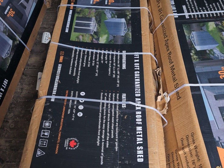 (1)-landhero-8'-x-8'-galvanized-apex-roof-metal-shed---ldh-ms0808-image-1