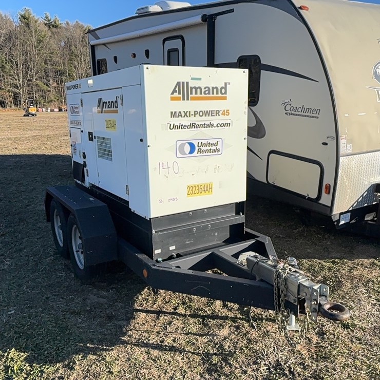 2019 ALLMAND MP45 GENERATOR SN:23-000453