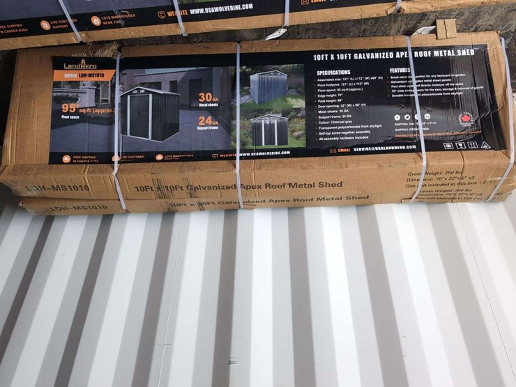 (1)-landhero-10'-x-10'-galvanized-apex-roof-metal-shed---ldh-ms1010-image-1