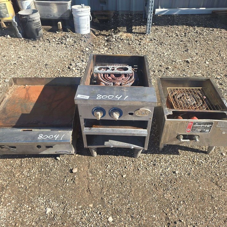 (3) Commercial Stove Burner