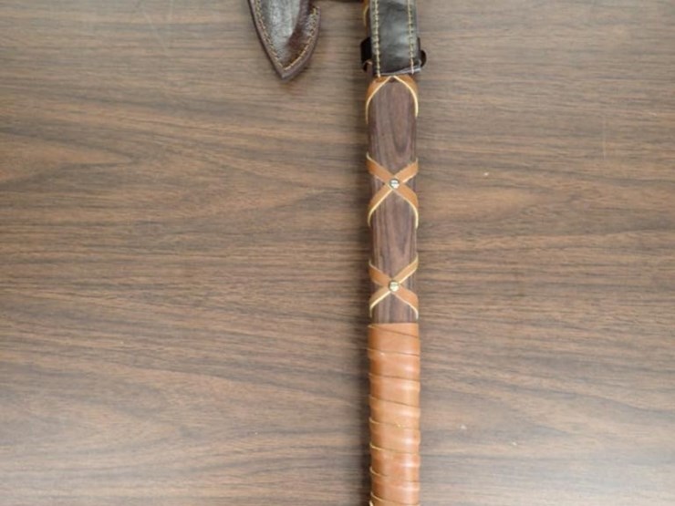 custom-hand-forged-viking-axe-w/-sheath---tag-#-9637-image-5