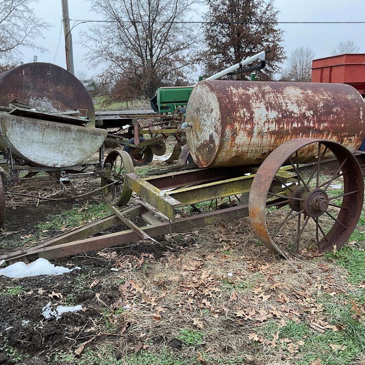 Homemade Single Axle Water Wagon