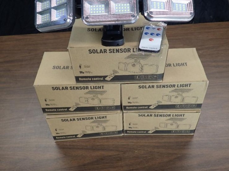 solar-sensor-lights---qty---5---tag-#-6620-image-1