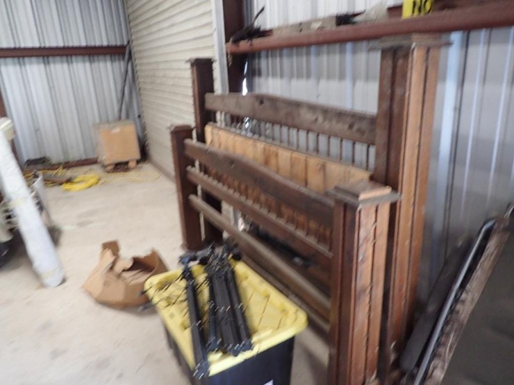 homemade-wood-king-size-bed-frame---tag-#6596-image-2