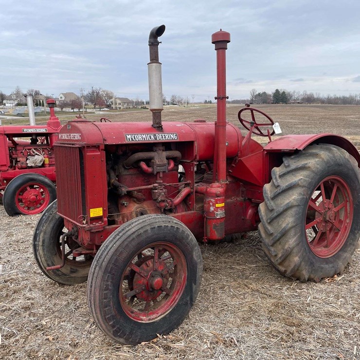 McCormick Deering W-30 Wide Front on Rubber