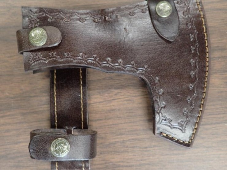 custom-hand-forged-viking-axe-w/-sheath---tag-#-9633-image-3