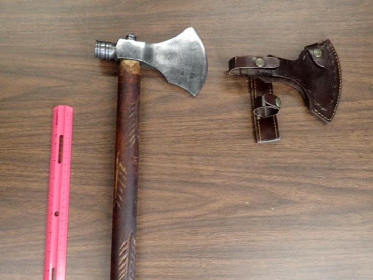 custom-hand-forged-viking-axe-w/-sheath---tag-#-9636-image-1