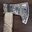 custom-hand-forged-viking-axe-w/-sheath---tag-#-9633-image-2