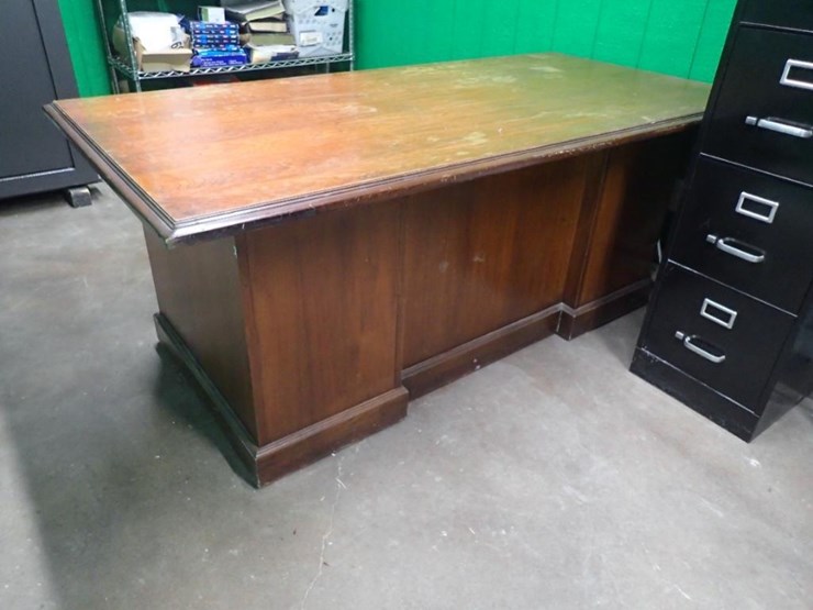 7-drawer-wood-desk---tag-#6600-image-3